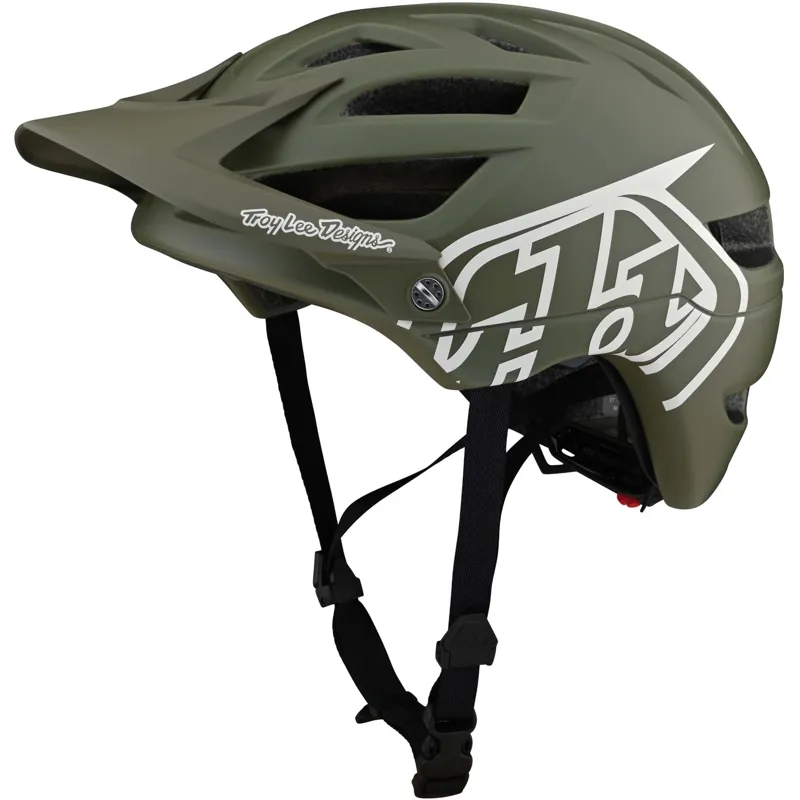 Troy Lee Designs A1 Drone MTB Helmet Steel Green-1